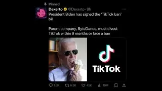 TikTok has Officially Been Banned!