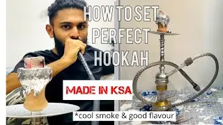 How To Setup Hookah At Home | How To Prepare A Perfect Shisha Tutorial | Make Smoking Shisha | vape