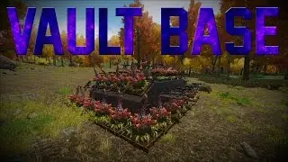 Strong 6x4 Vault Base Build - ft. Hidden Generator, Quad Walls and Double Foundations.