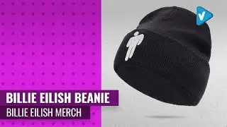 Billie Eilish Beanie Knit Hat Unisex Embroidered Logo Knitted Cap | Billie Eilish Merch