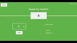 Code a Guess my Number Game in JavaScript