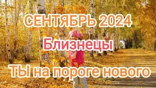 БЛИЗНЕЦЫ🍁 СЕНТЯБРЬ 2024🍁 Тароскоп.