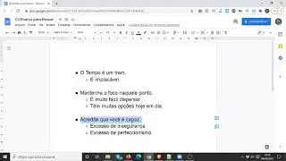 03 Pontos para Pensar (Primeiro Vídeo do Canal)