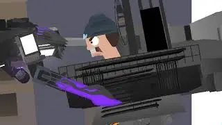 Astro Carrier vs Titan TV Man, @Der_TV_man  Animation Tournament