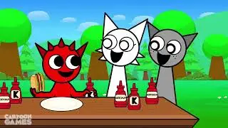SPRUNKIS but VOODOO DOLLS! Incredibox Sprunki Animation