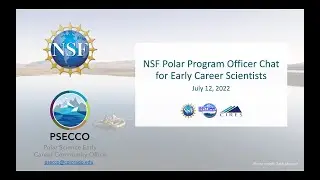 NSF Polar Program Officer Chat for Early Career Scientists July 2022