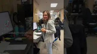 Scared My Coworker! Got her pretty good. #scarecam #scarevideo #scarepranks