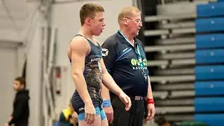 U15 R. Zadorozhnyy (UKR) vs D. Vuzii (UKR) 68kg. Youth boys greco-roman wrestling.