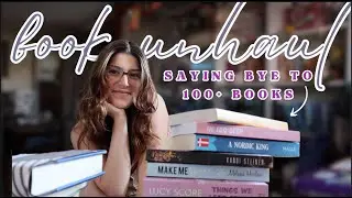 getting rid of ANOTHER 100 books 😅... let's do yet another unhaul 📚 🙅🏻‍♀️// part 1