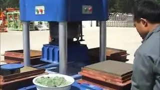 SY7502 paving machine color paver brick making machine for sale