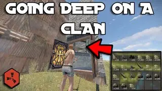 Rust- GOING DEEP ON A RICH CLAN BASE SOLO!!!