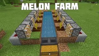 Melon farm | Minecraft PE Survival gameplay part 19