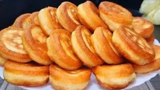 Pfannkuchen sind wie Donuts! Das leckerste und üppigste. Frühstück IN 15 Minuten!