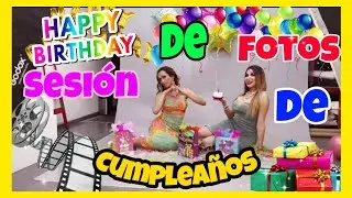 Sesión  de fotos de cumpleaños
