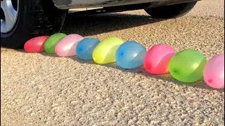 Crushing Crunchy & Soft Things by Car! CAR  EXPERIMENT(Compilation)