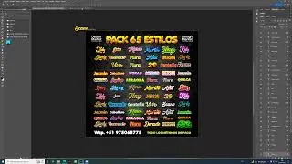 Uso de los estilos photoshop 2022