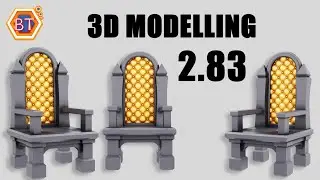 Blender 2.83 - 3D Modelling | Beginner tutorial