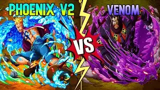 🦚Phoenix V2🦚 VS 💀Venom💀- Blox Fruits