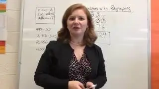 Subtraction with Regrouping (Whole Numbers), Traditional Method
