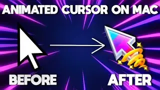 How to have an ANIMATED Cursor on YOUR Mac! | in 2023 M2 | 100% WORKING