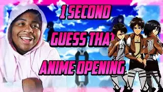 Best anime opening!| 1 second anime opening Quiz!