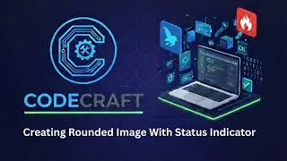 Creating Rounded Image with Status Indicator in Flutter 🔥 Firebase Chat App | CodeCraft (part 56)