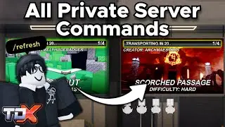 TDX All Private Server Commands