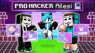AİLECEK HACKER OLDUK 👨🏻‍💻😱 -Minecraft