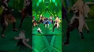 🥰🥰ANEMO Boy's dance party | genshin impact edit | Genshin funny video #shorts #genshinimpact #gaming
