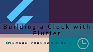 Flutter Clock Contest - Building a Prototype Clock - Live Stream