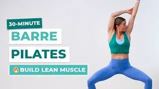 30-Minute Barre Pilates HIIT Class (Full Body Sculpt)
