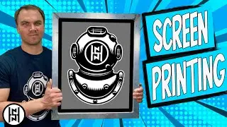 How to Screen Print with a Cricut (Vinyl)