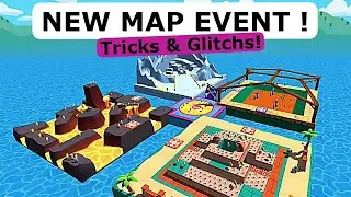 NEW Map Treasure Island TRICKS and GLITCHS Discovering in Stumble Guys ! (NEW EVENT UPDATE 2023 !)
