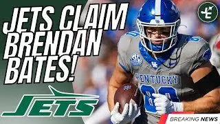 BREAKING: NY Jets CLAIM Brendan Bates | Tight End From The Chicago Bears
