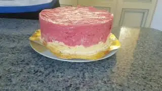 Vacherin à la framboise