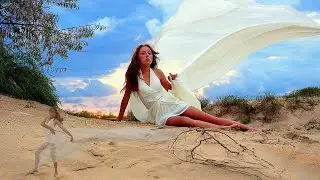 МОРЕ , ШТОРМ , МУЗЫКА , ФОТОСЕССИЯ ~ модель Соня . Girls Model Show Runway 1000планет A