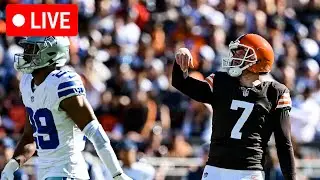 🔴LIVE: BROWNS/COWBOYS HALFTIME SHOW