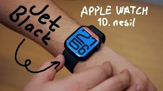 JET BLACK APPLE WATCH 10. nesil kutu açılışı & ilk izlenimlerim