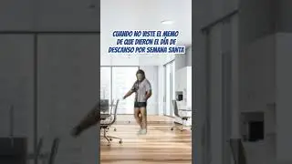 Semana santa en la oficina #vidalaboral #oficina #trabajoduro #vacaciones