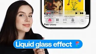 Liquid Glass Effect in Figma – Stunning UI in Minutes!