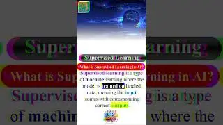 What is Supervised Learning in AI? # Shorts