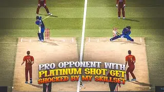 Trashing Pro Opponent in DTC(Dream Team Challenge) He get Shocked By My Skillset😱  Real Cricket 24 🏏