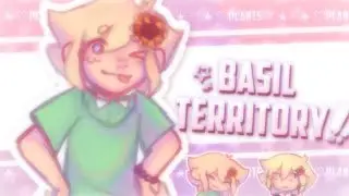 || BASIL(kasane) TERRITORY || OMORI + KIKO AU ||meant to be a shitpost