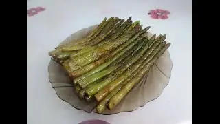 How to cook asparagus in a pan. Roasted asparagus