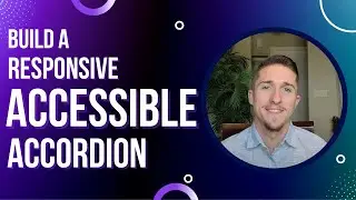 Build a RESPONSIVE and ACCESSIBLE Accordion with ReactJS (NextJS) & Tailwind CSS! PLUS Dark Mode!
