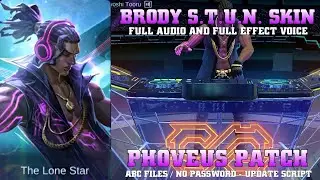 Brody S.T.U.N. Script | True Audio | Skill Effect | ABC File By ArthurTzy | Mobile Legends