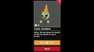 Buying the Cone Zombie follower! - Tower Heroes
