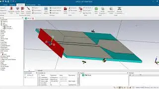 How to design discrete port in CPW antenna in CST