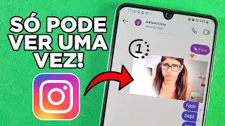 Como mandar foto de visualização única no Instagram - Rápido e Fácil