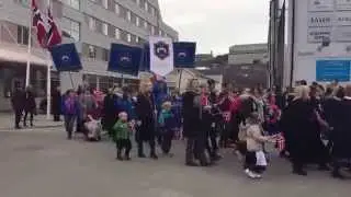 День Конституции 2015 Киркенес Норвегия